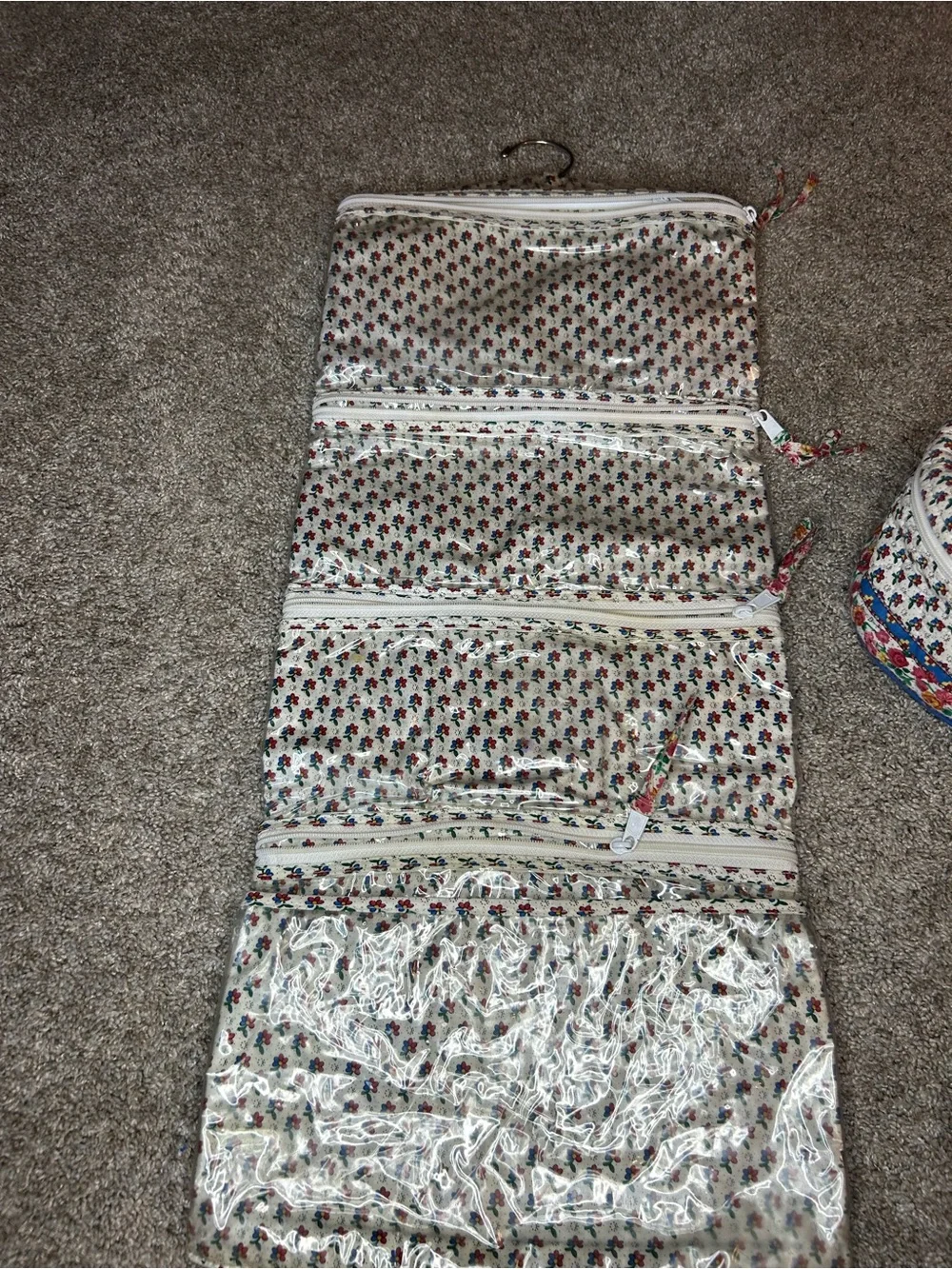 Vera Bradley Provincial Floral Quilted Toiletry set. - Picture 3 of 6